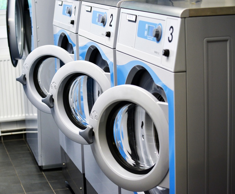 Máy móc giặt ủi tại 247 hiện đại tiết kiệm năng lượng