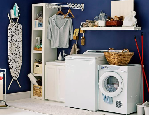 Giặt ủi tại 247 sẽ tiết kiệm không gian bố trí thiết bị giặt ủi giặt là trong ngôi nhà của bạn
